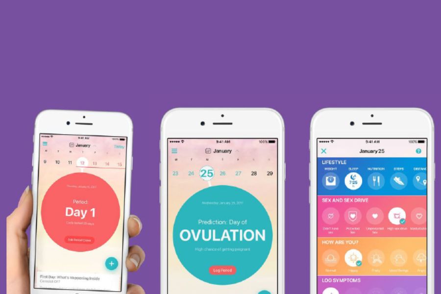 aplicativos para quem está tentando engravidar ou evitar uma gravidez